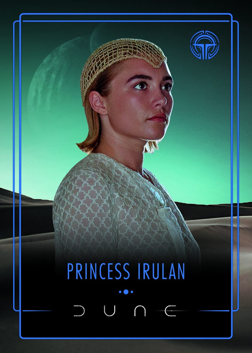 Dune Trading Card from Topps Dune Chrome 2024 Collection Princess Irulan