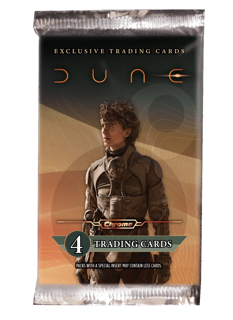 Dune Chrome 2024 Topps trading card packaging