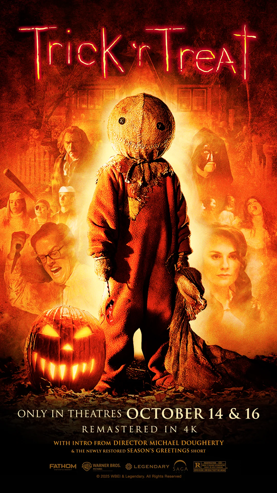 trick r treat return to theaters poster