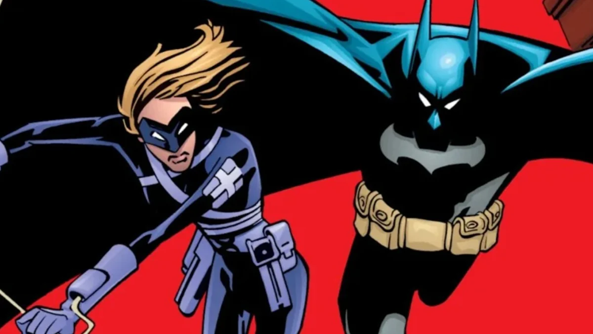 Sasha Bordeaux and Batman in the pages of DC Comics.
