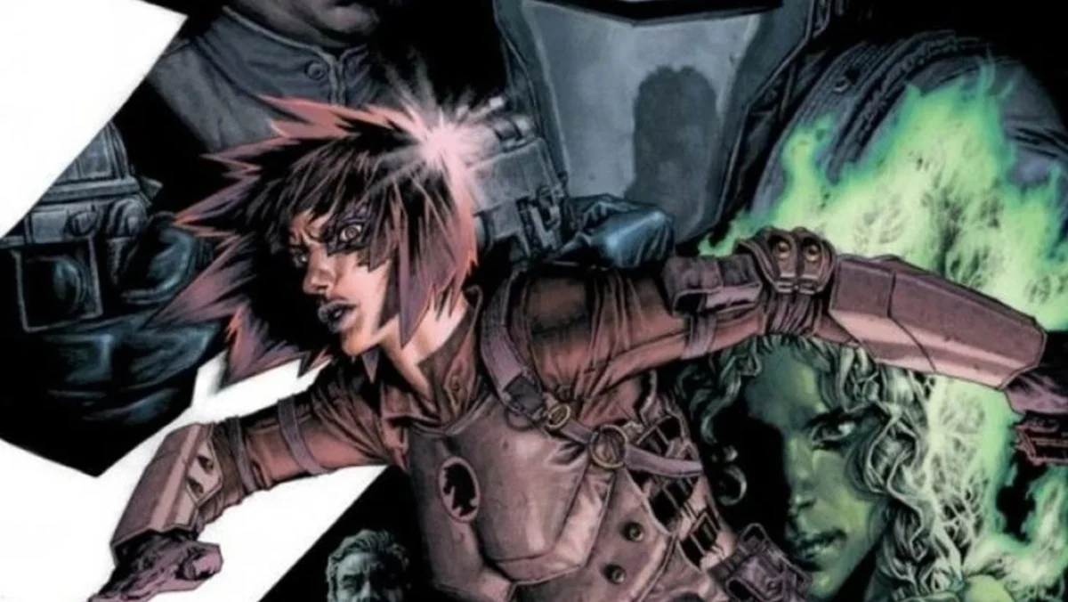 Sasha Bordeaux as part of Checkmate in DC Comics.