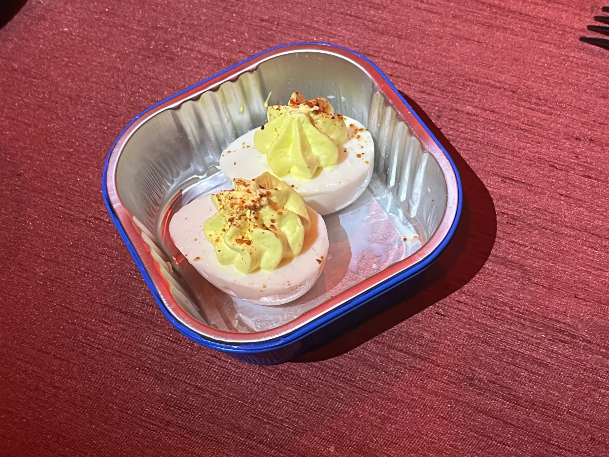 best Halloween Horror Nights 2025 food Universal Orlando deviled eggs