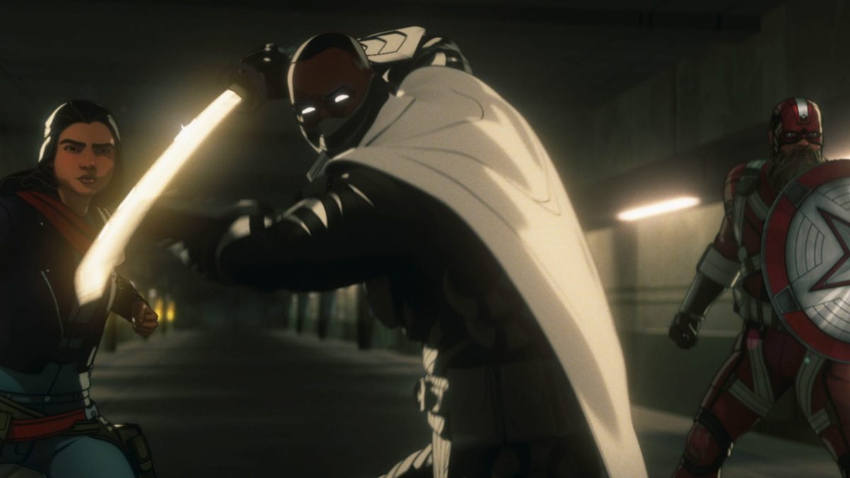Blade Knight, the Marvel Zombies version of Blade mixed with Moon Knight.