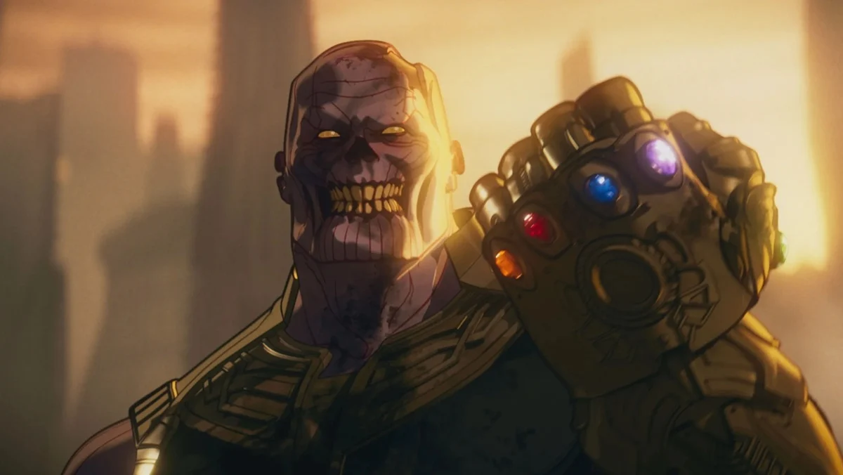 Los no muertos Thanos en Marvel Zombies.