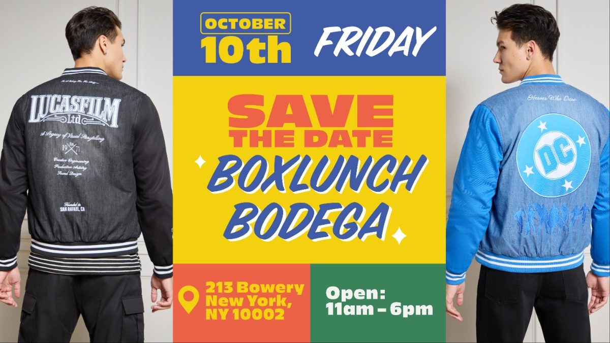 Visit the BOXLUNCH BODEGA in NYC for Fandom Fun, Exclusive Merch, and More
