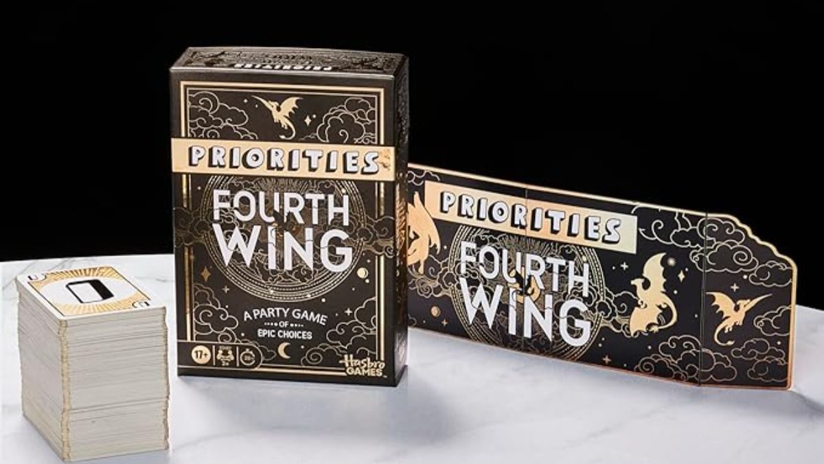 image of fourth wing card game by hasbro