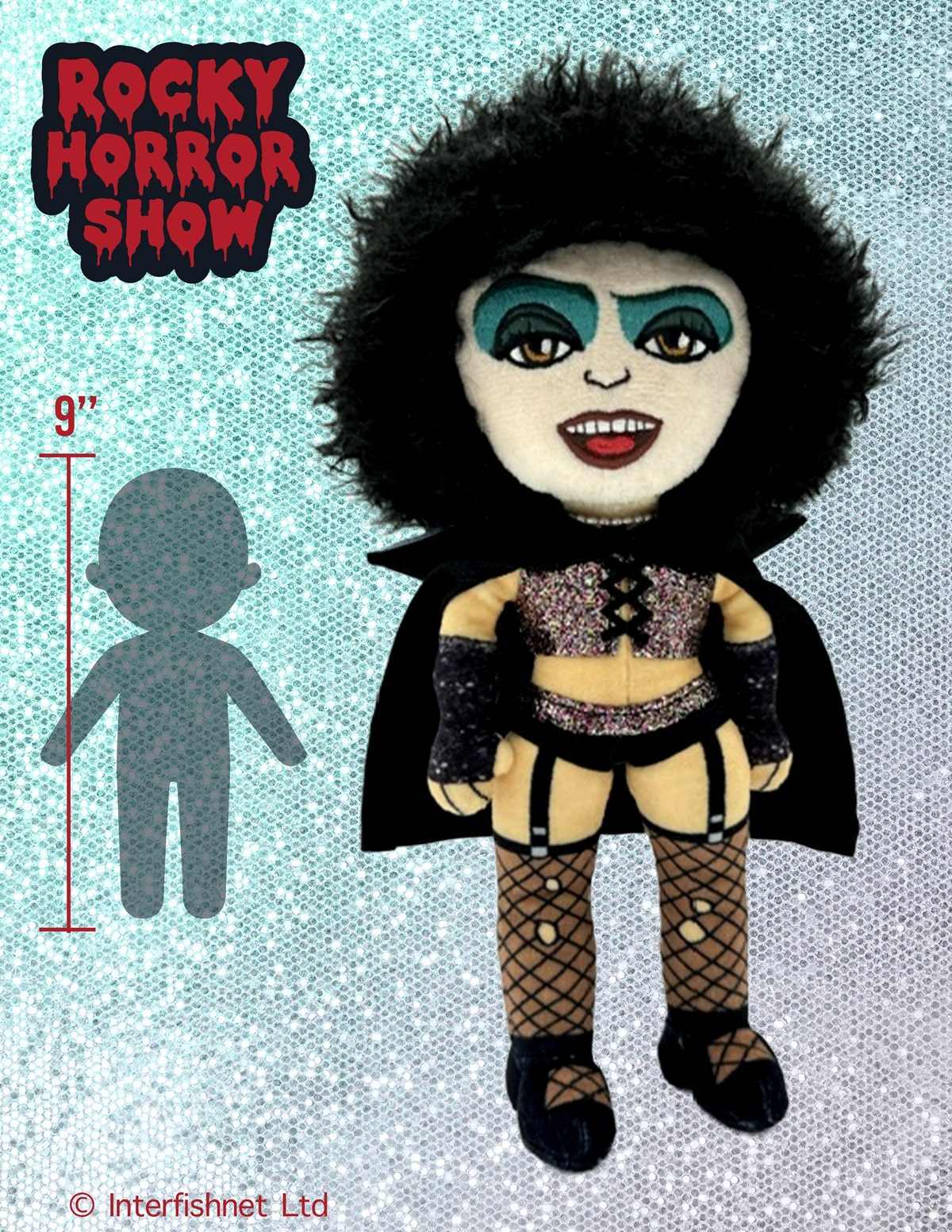 The Frank N. Furter Rocky Horror Show plushie from Bit Bot Media.