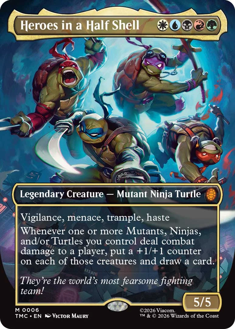 Magic: The Gathering - Heroes in a Half Shell card